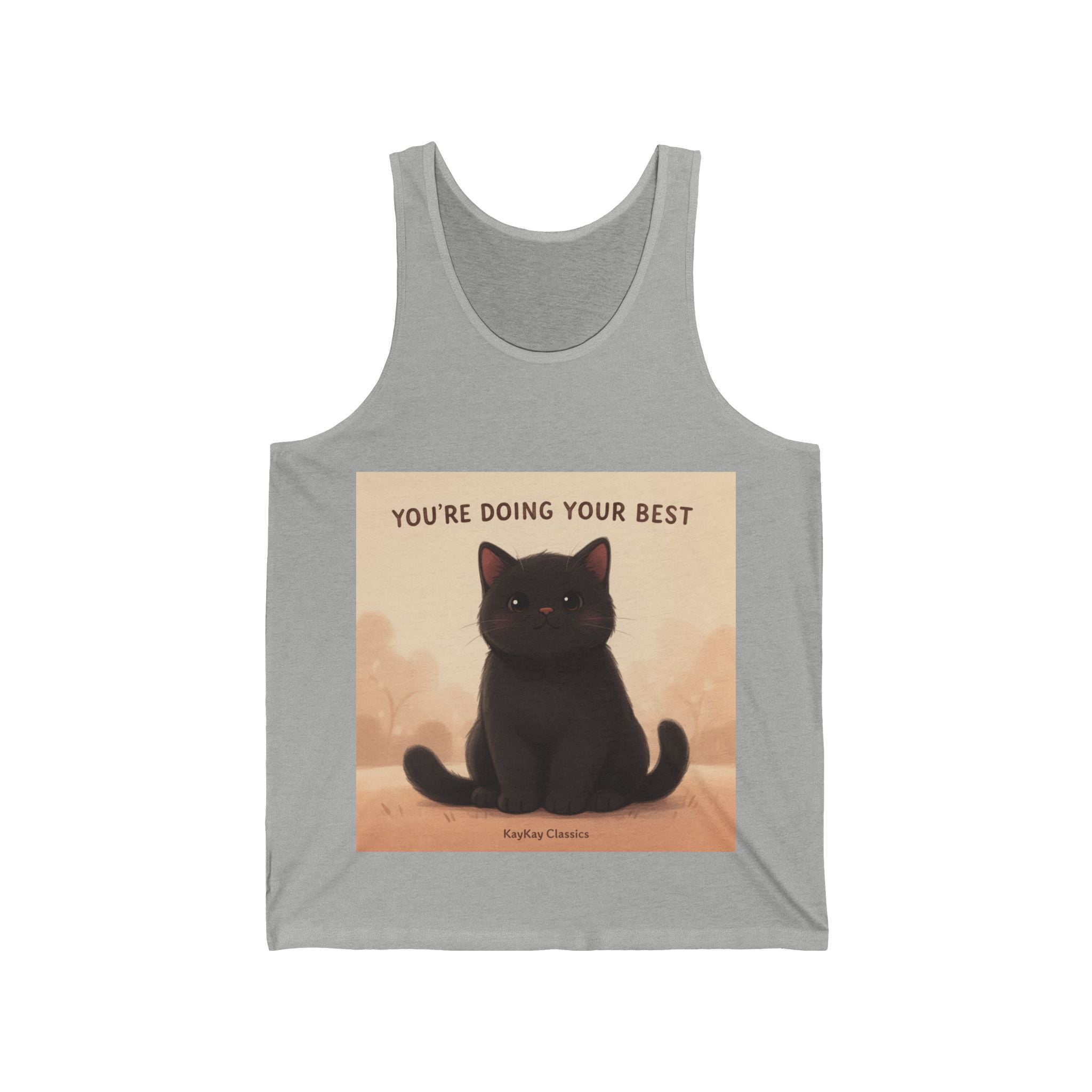YOURE DOING YOUR BEST Cat Tank Top