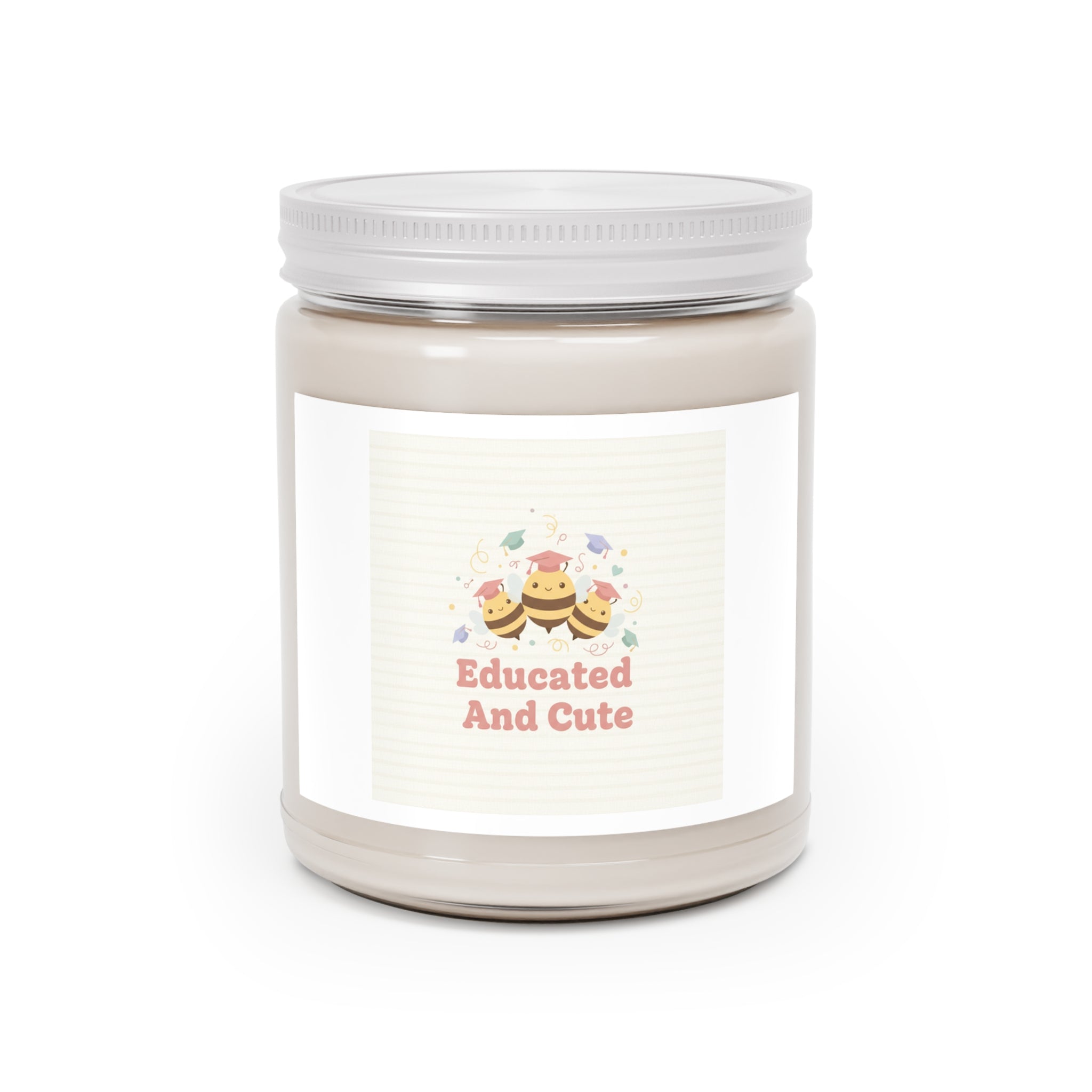 Educated And Cute Bee Scented Candle