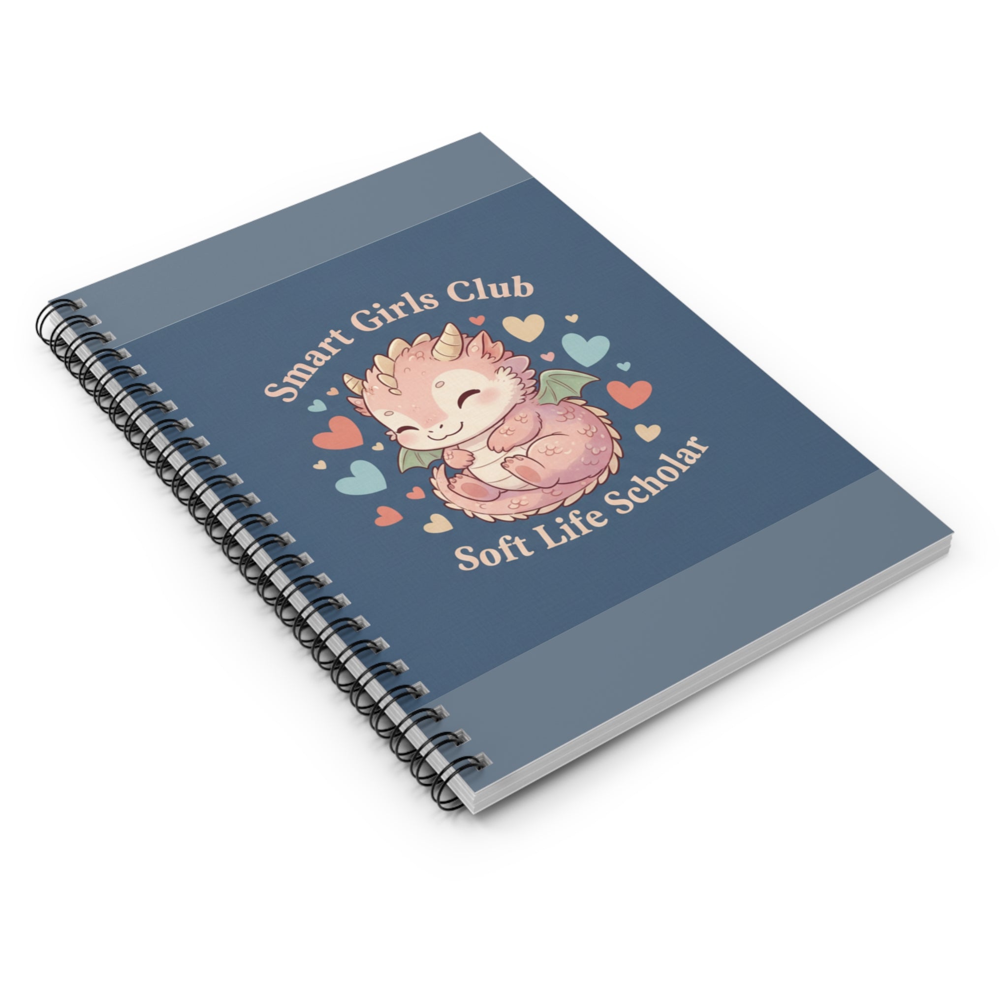 Dragon Spiral Notebook – Smart Girls Club Soft Life Scholar