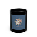 Crane Black Mug 11oz – Your Potential is Endless