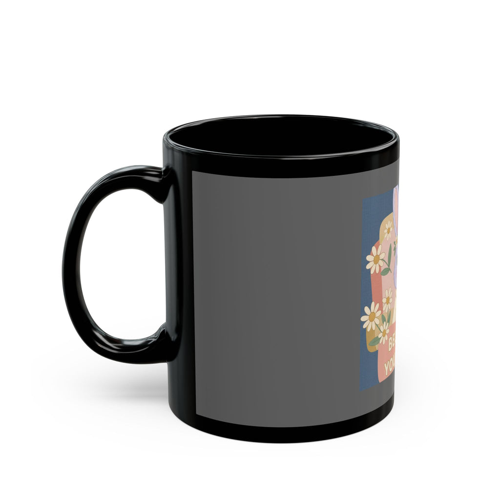 Bunny Black Mug 11oz – Believe in Your Magic