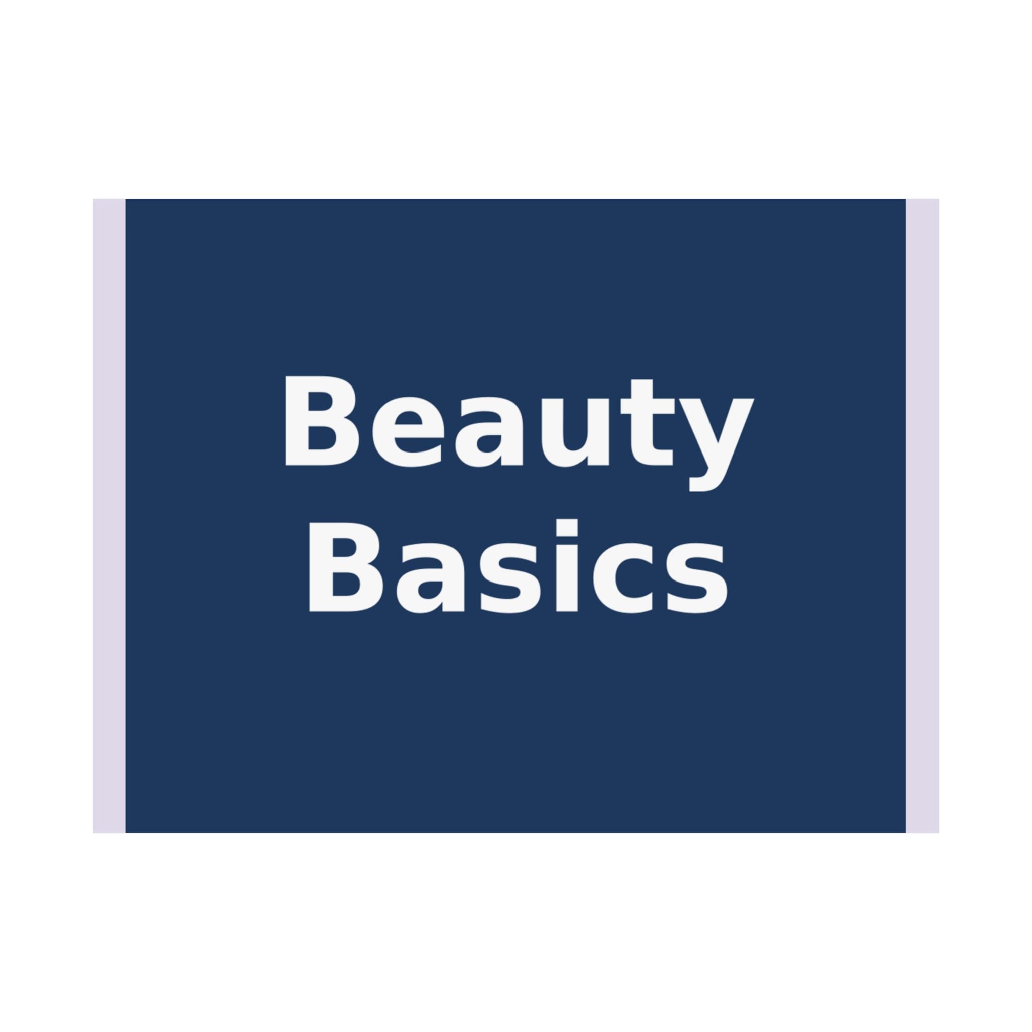 "Beauty Basics" Black Cat Poster | College Girl Gift | Fashion | KayKay Classics