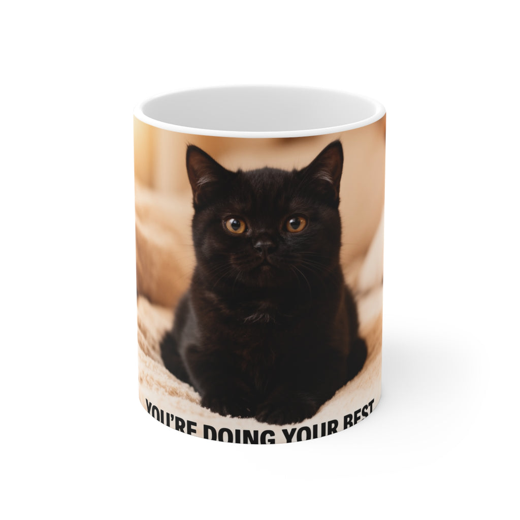 YOURE DOING YOUR BEST Cat Mug 11oz
