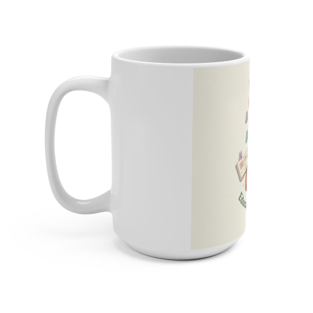 Educated And Cute Giraffe Mug 15oz