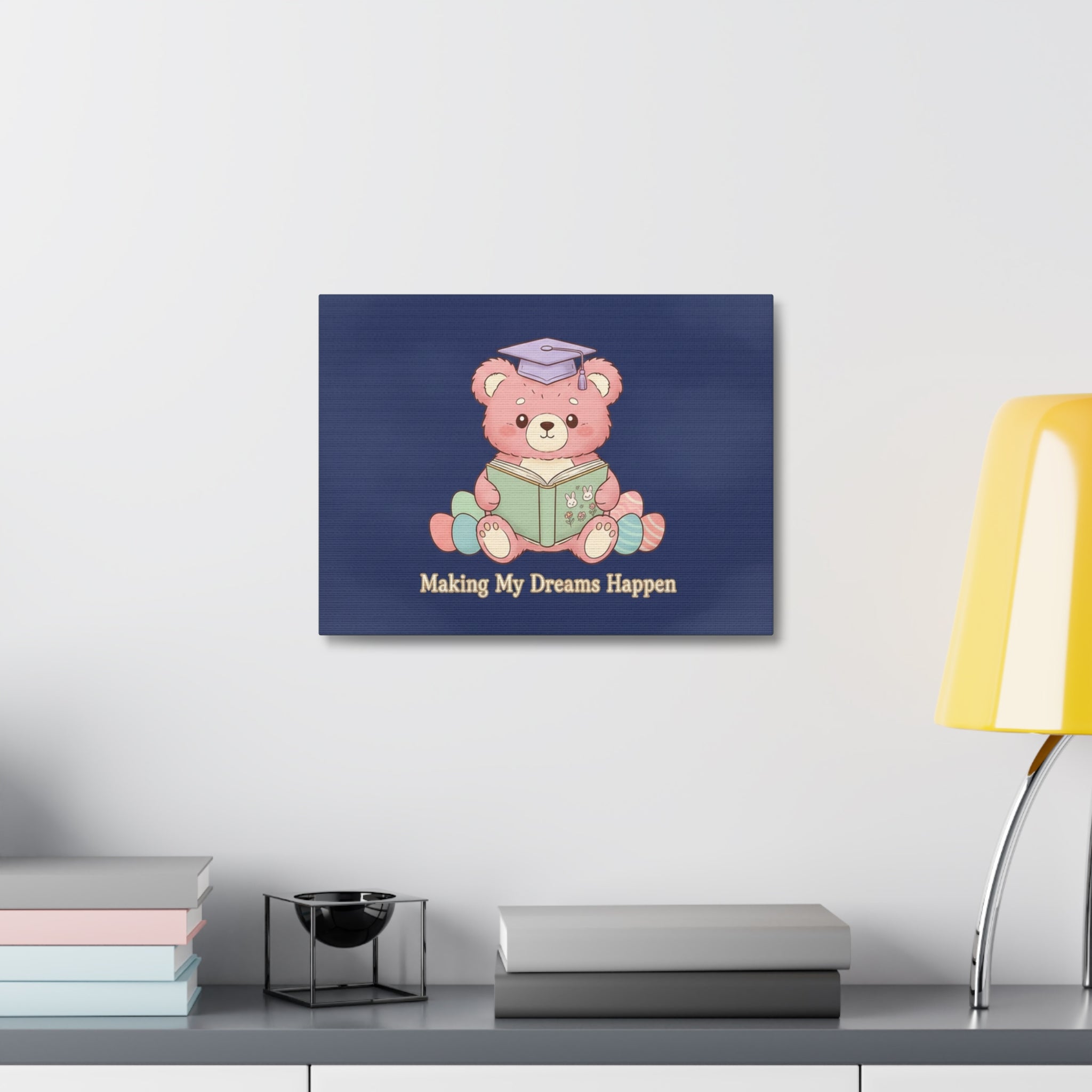 Bear Canvas Print – Making My Dreams Happen