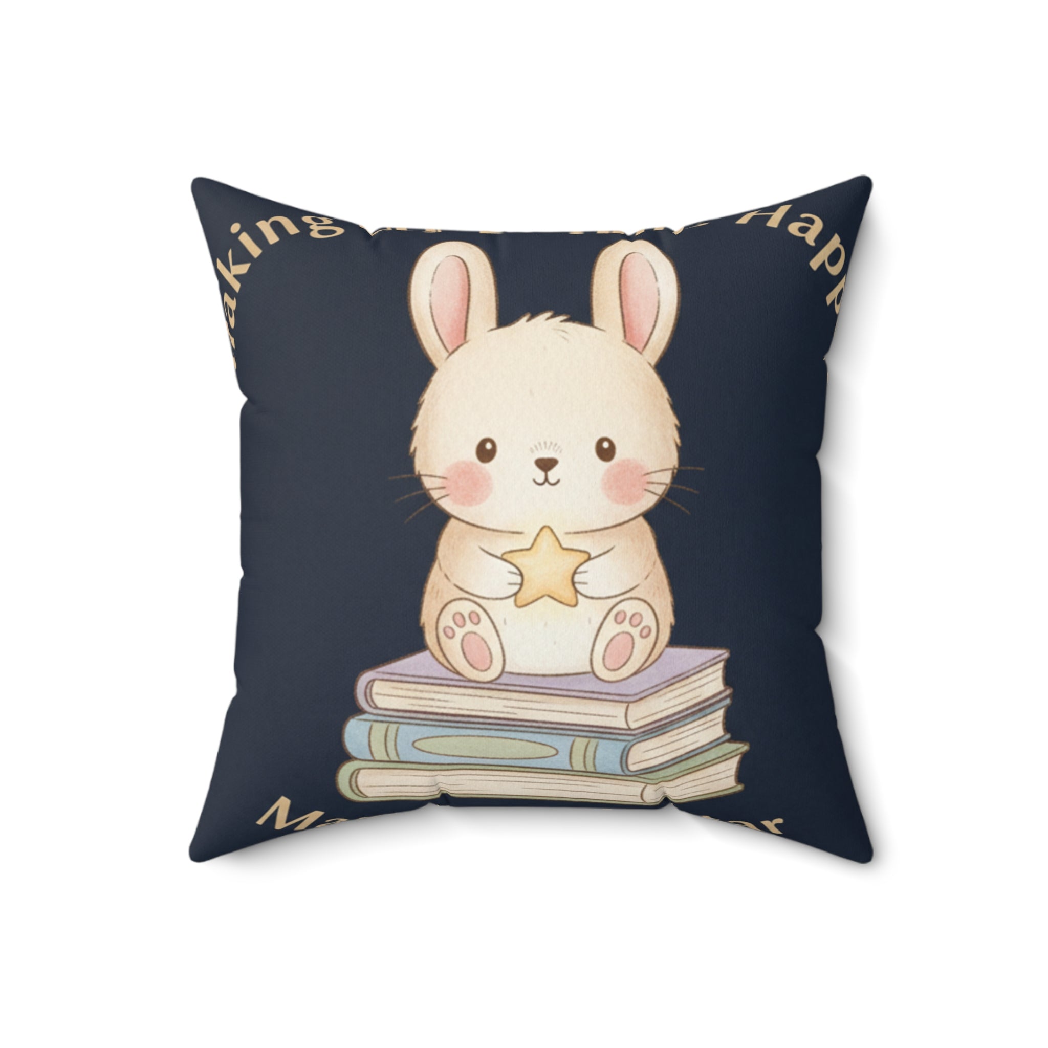 Bunny Square Pillow – Making My Dreams Happen Mamas Little Sta