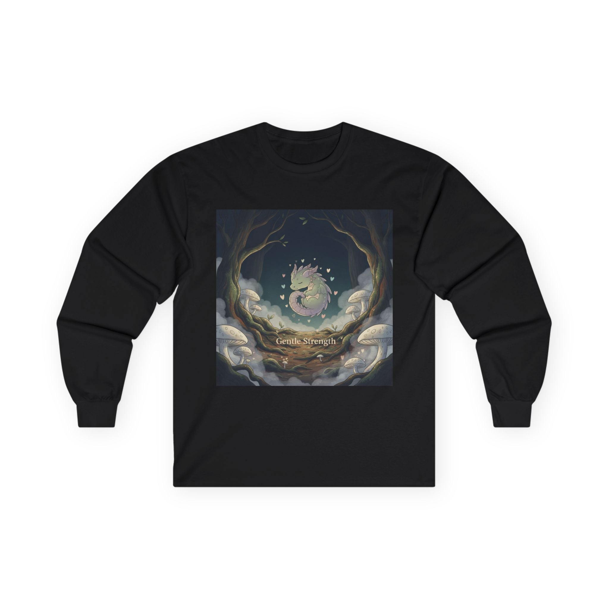 Gentle Strength Dragon Long Sleeve Tee