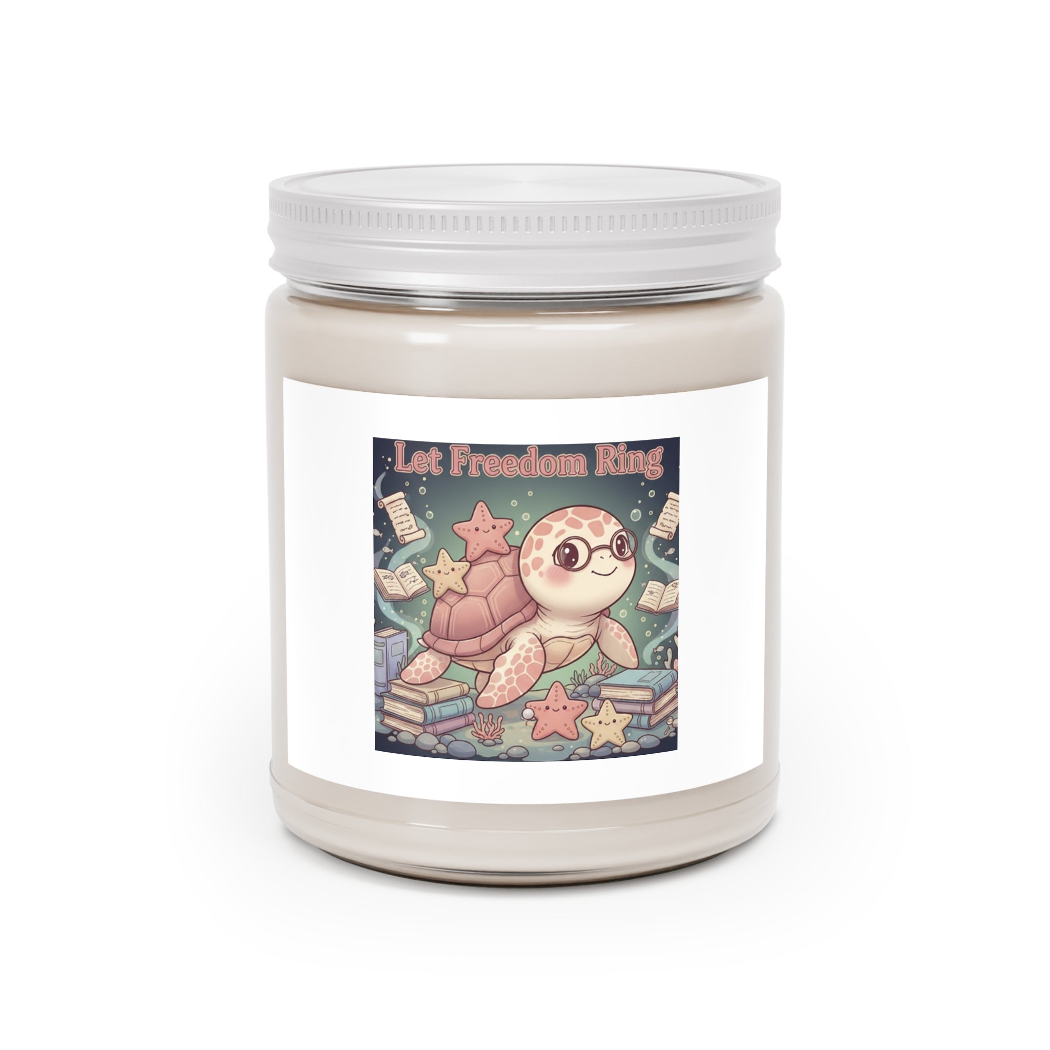 Turtle Scented Candle – Let Freedom Ring