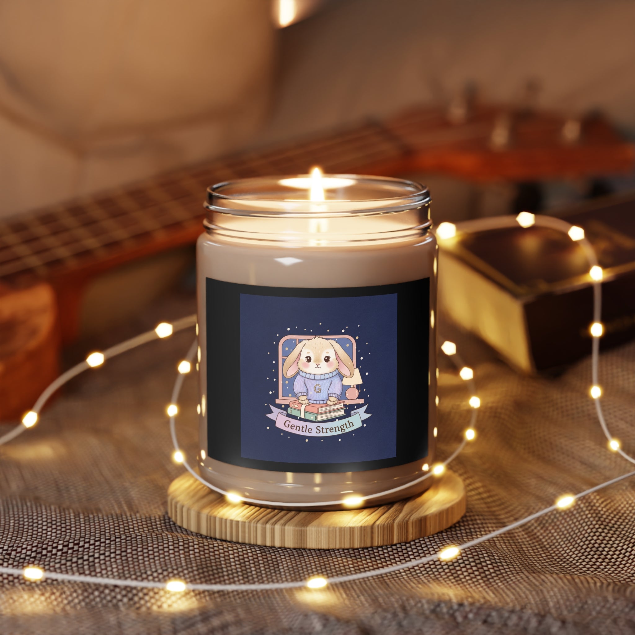 Bunny Scented Candle – Gentle Strength