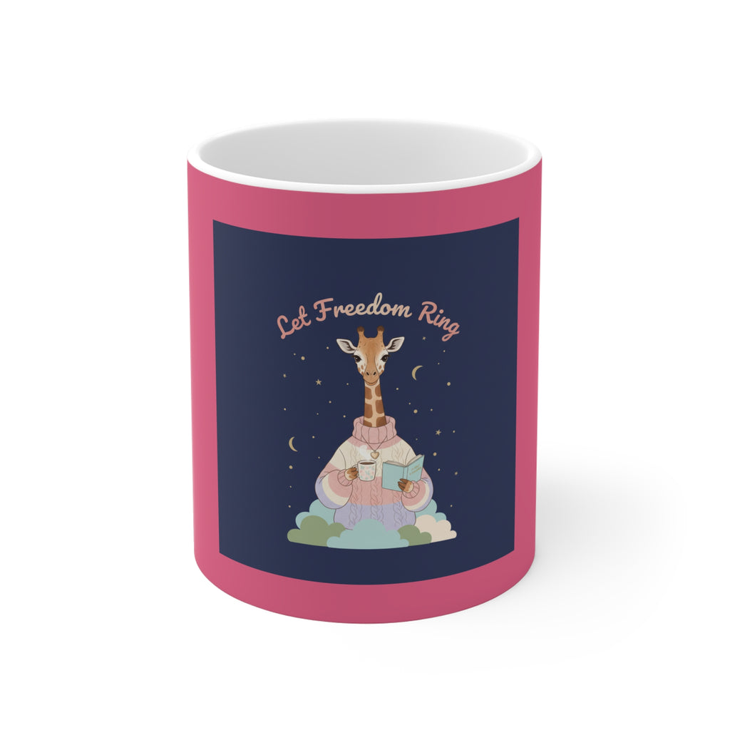 Giraffe Mug 11oz – Let Freedom Ring