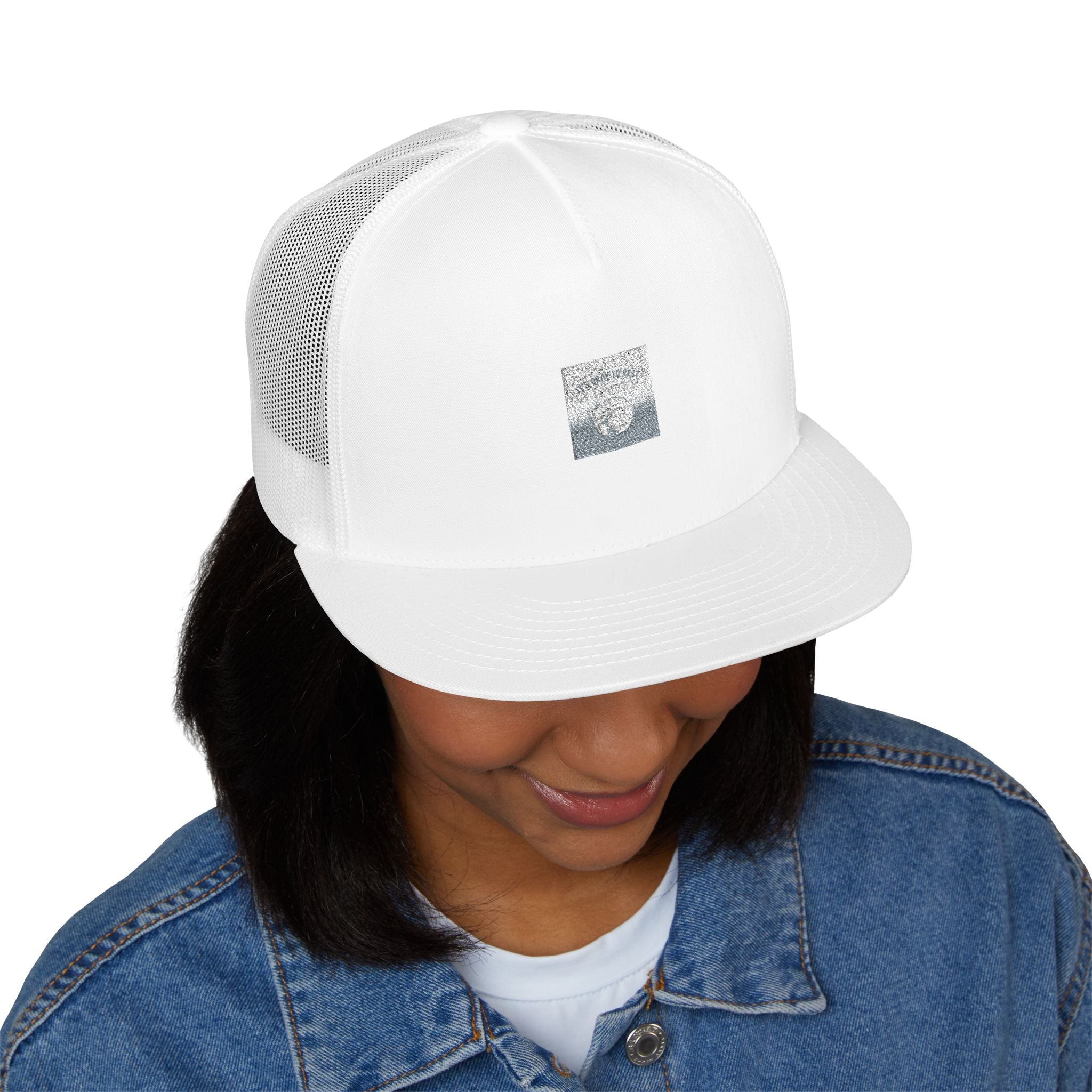 "NEEDS_OCR_SCAN" Black Cat Trucker Cap | College Girl Gift | Fashion | KayKay Classics