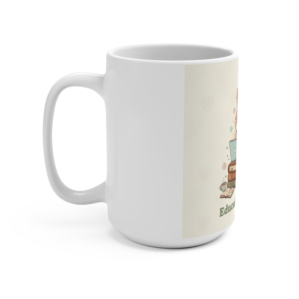 Educated And Cute Hamster Mug 15oz