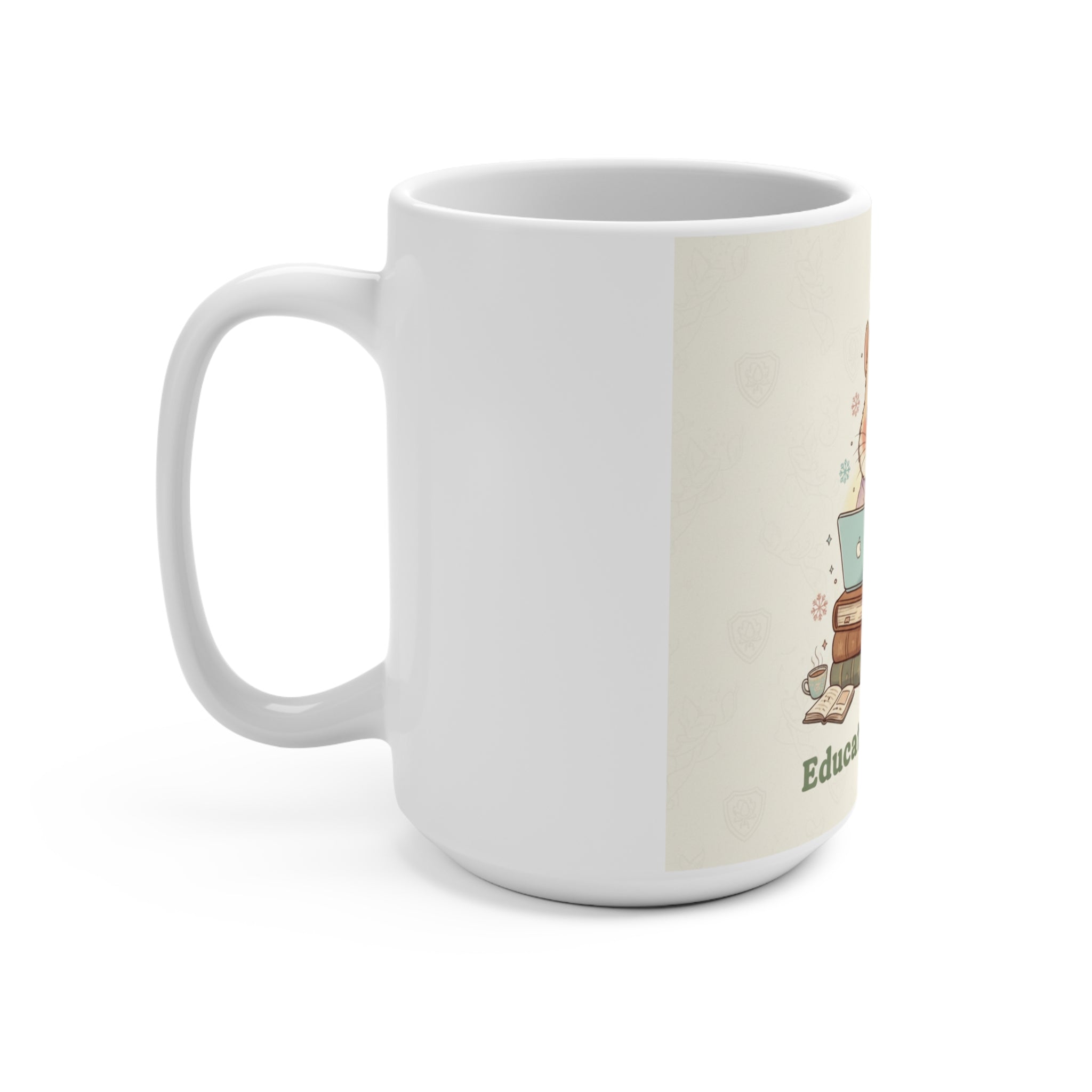 Educated And Cute Hamster Mug 15oz