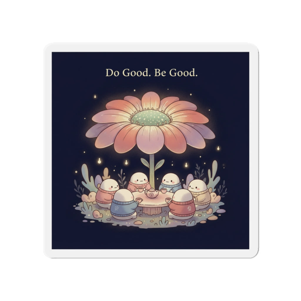 Tiny Chibi Creatures Die-Cut Magnet – Do Good Be Good