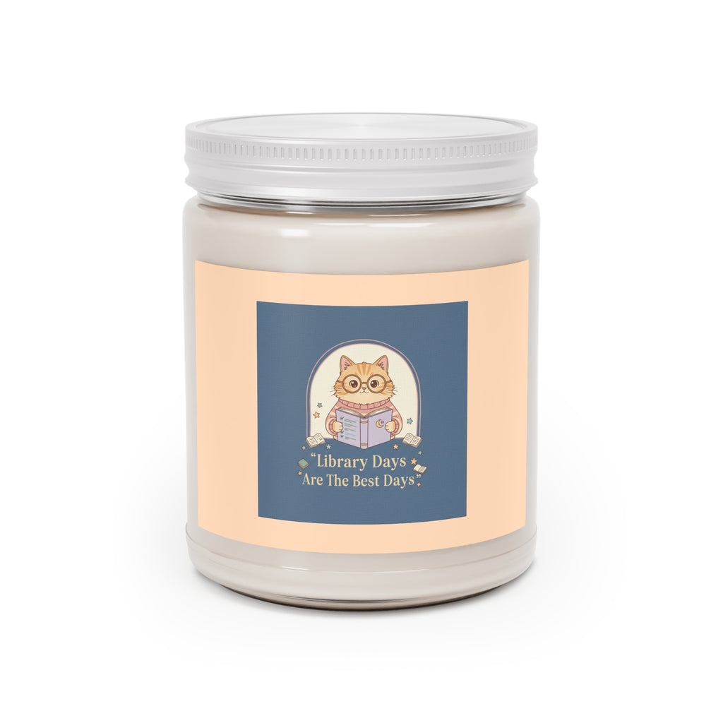 Cat Scented Candle – Library Days Are the Best Days