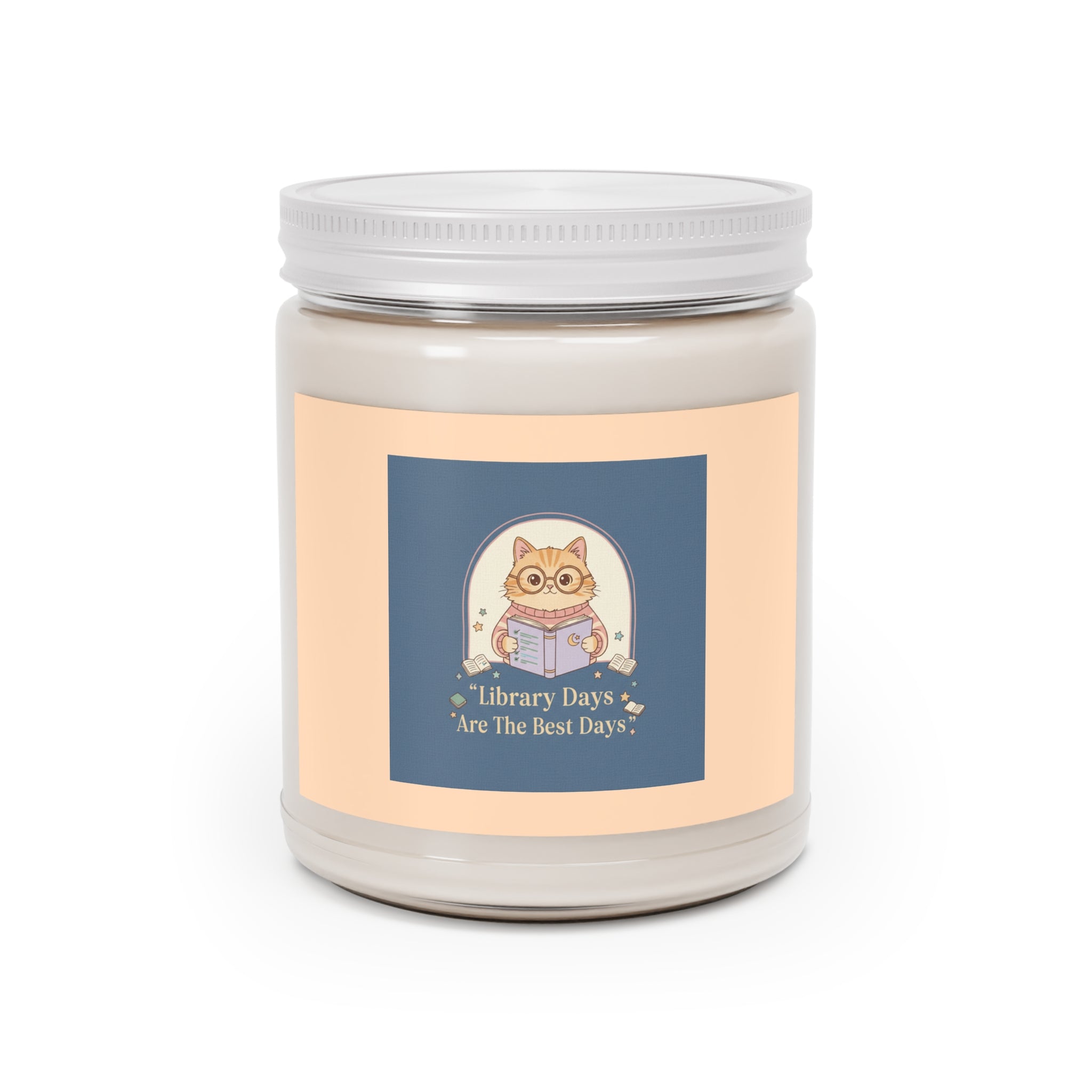 Cat Scented Candle – Library Days Are the Best Days