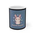 Bunny Mug 11oz – Dream Big, Study Hard