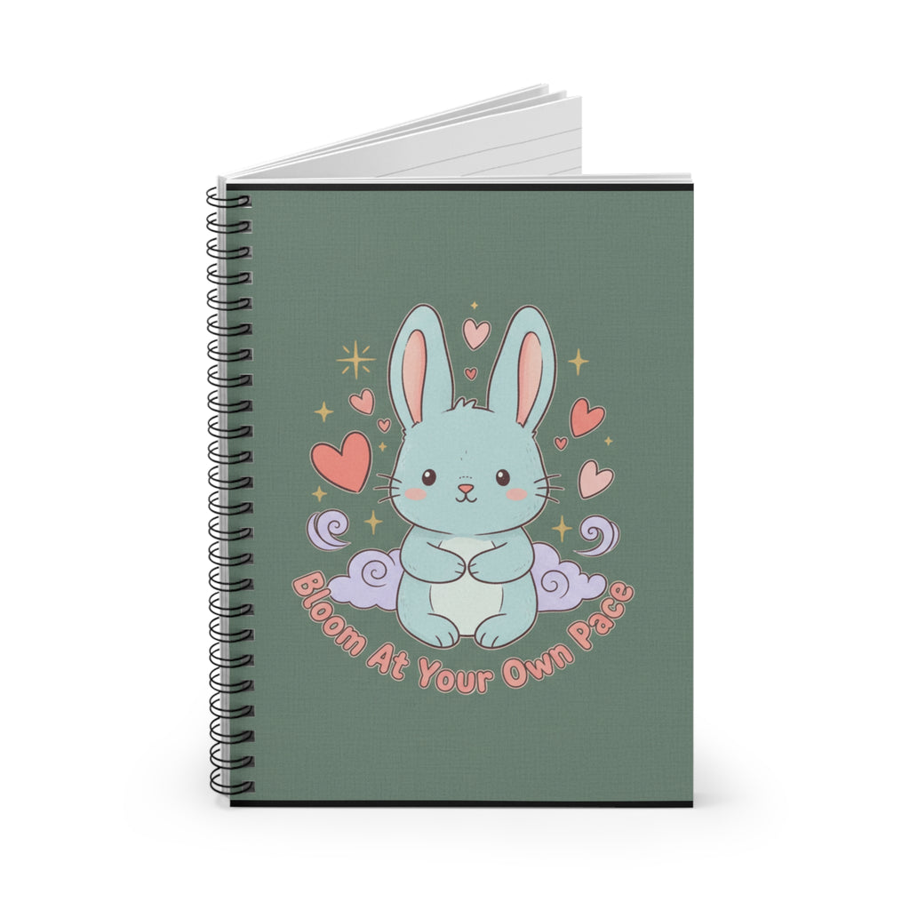 Bloom at Your Own Pace Spiral Notebook