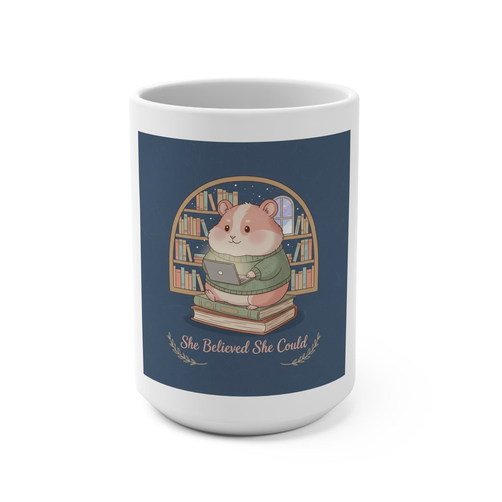 Bear Mug 15oz – She Believed She Could