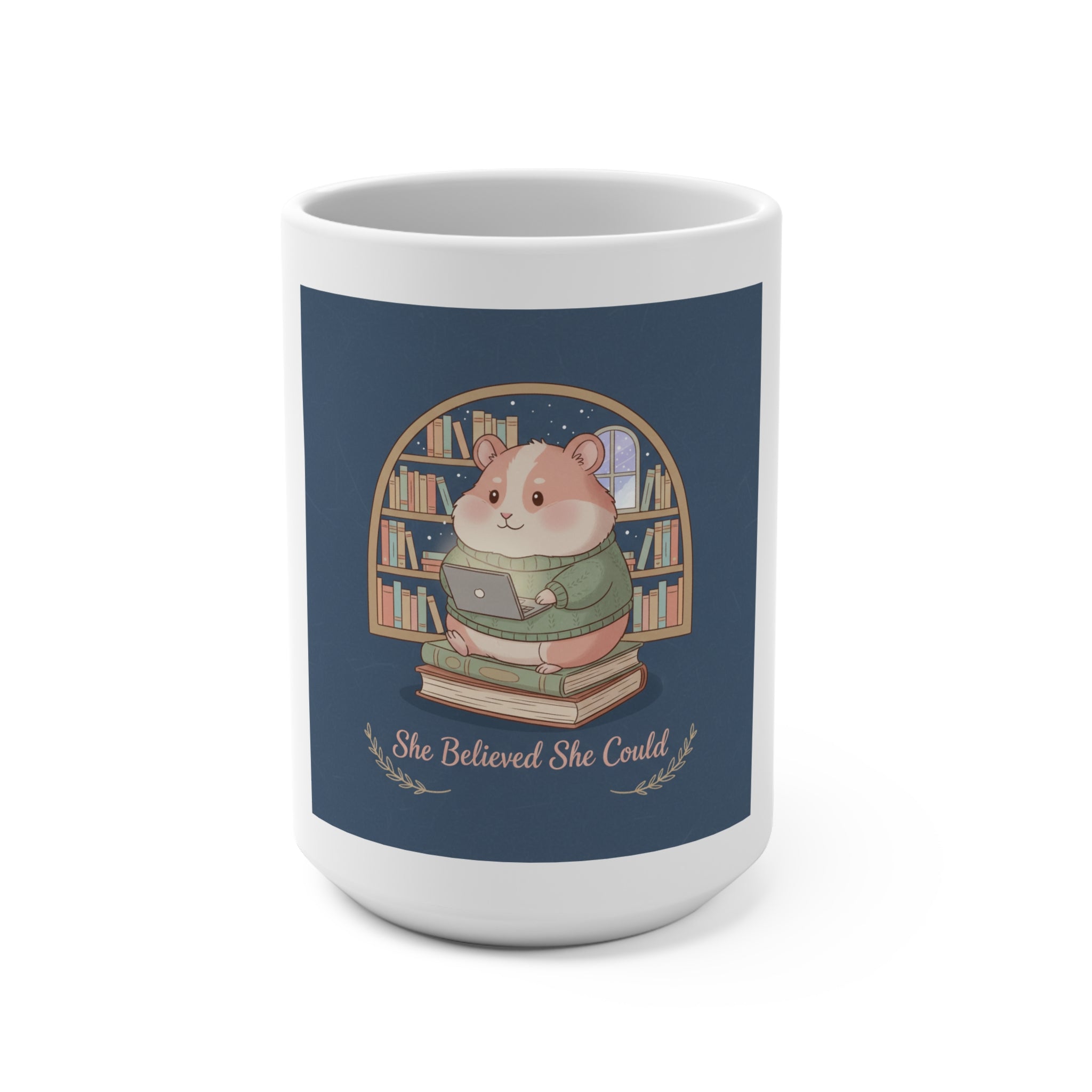 Bear Mug 15oz – She Believed She Could