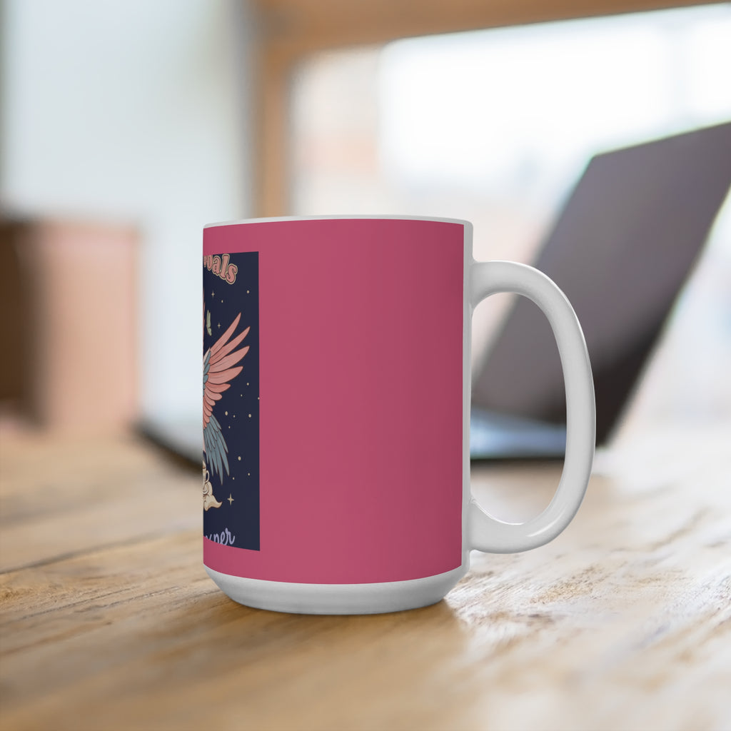 Crane Mug 15oz – Goals on Goals Bloom Prosper