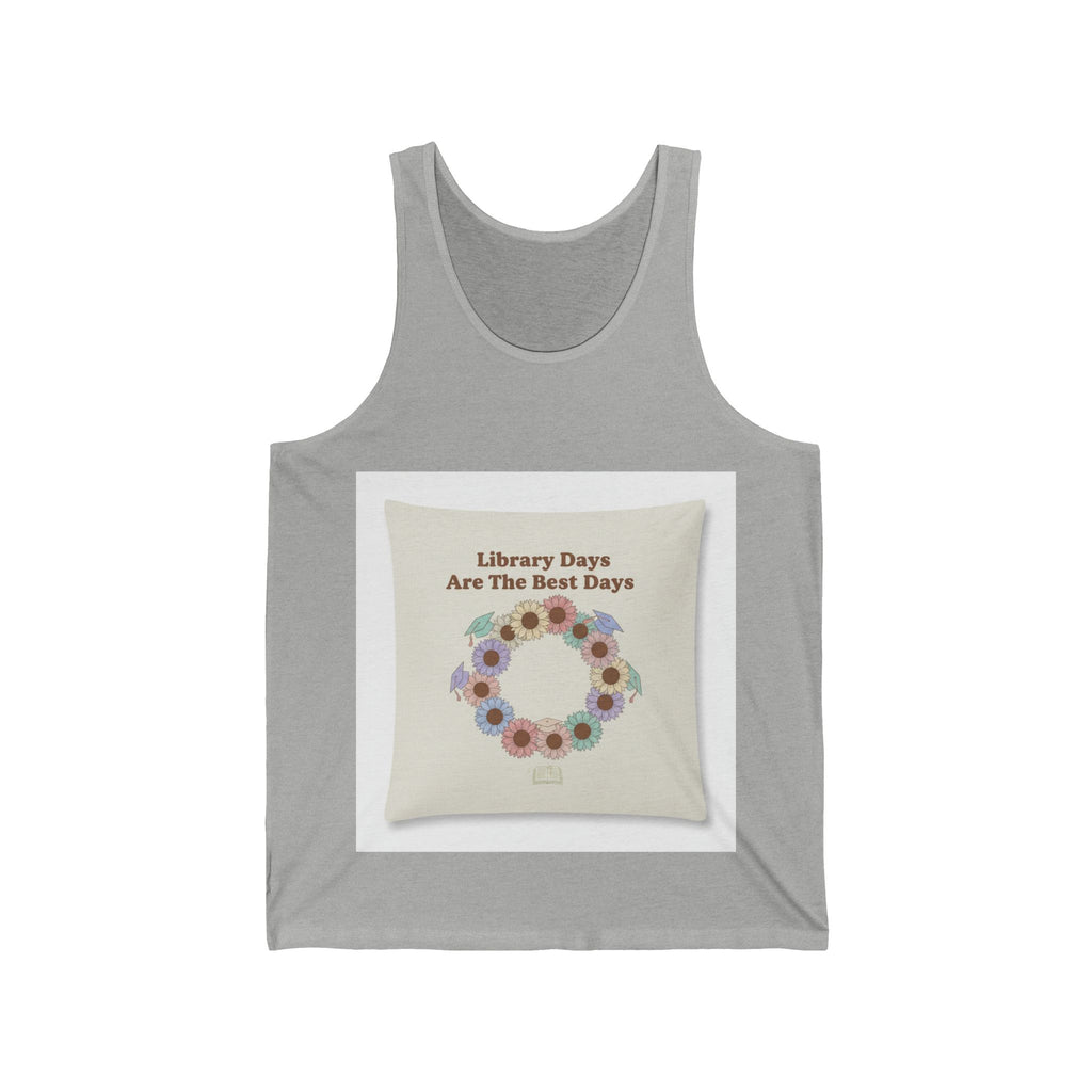 Library Days Are The Best Days Tank Top