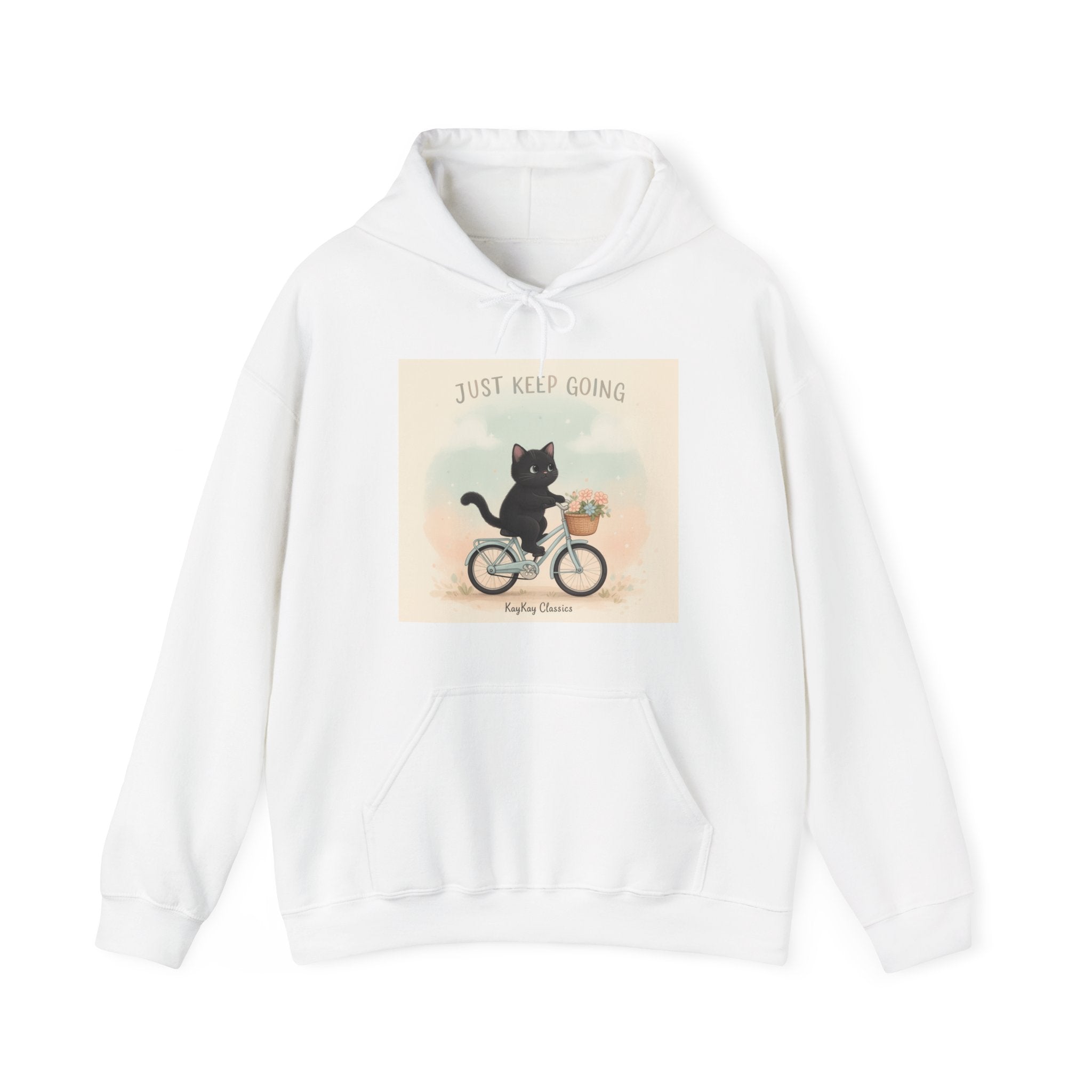 "Design" Black Cat Hoodie | College Girl Gift | Fashion | KayKay Classics
