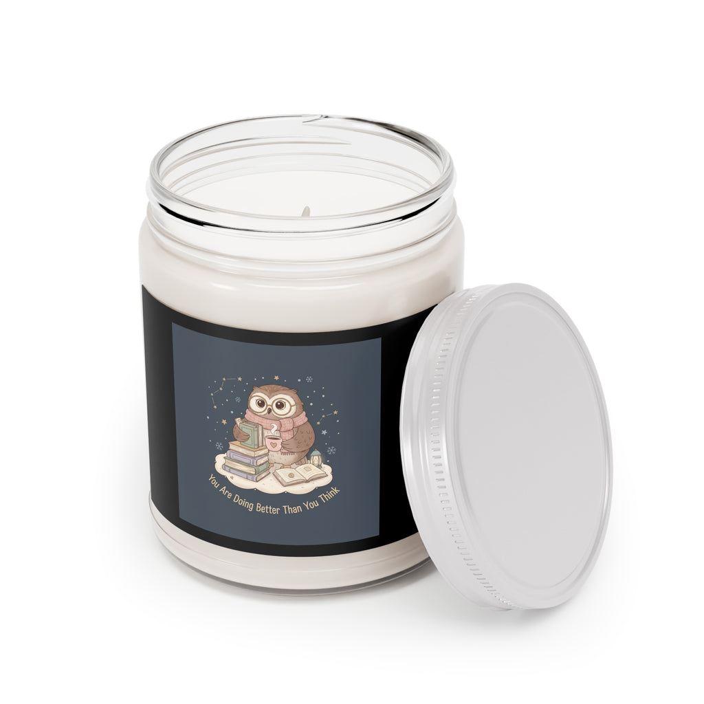 Owl Scented Candle – You Are Doing Better Than You Think