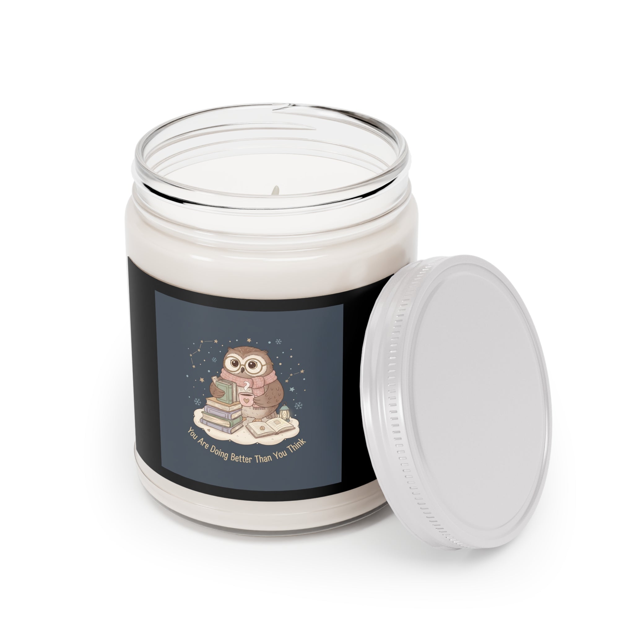 Owl Scented Candle – You Are Doing Better Than You Think