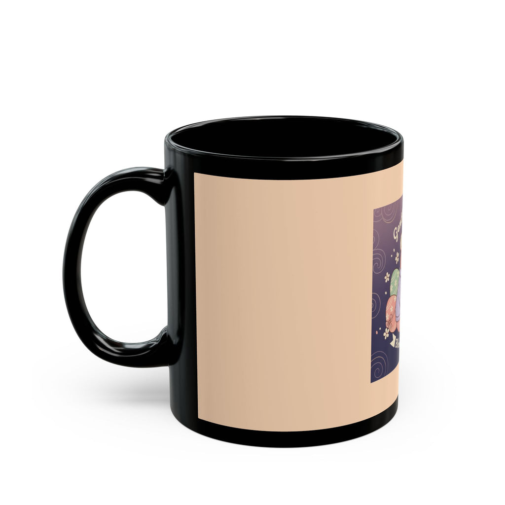 Bear Black Mug 11oz – Gentle Strength Bloom Thrive