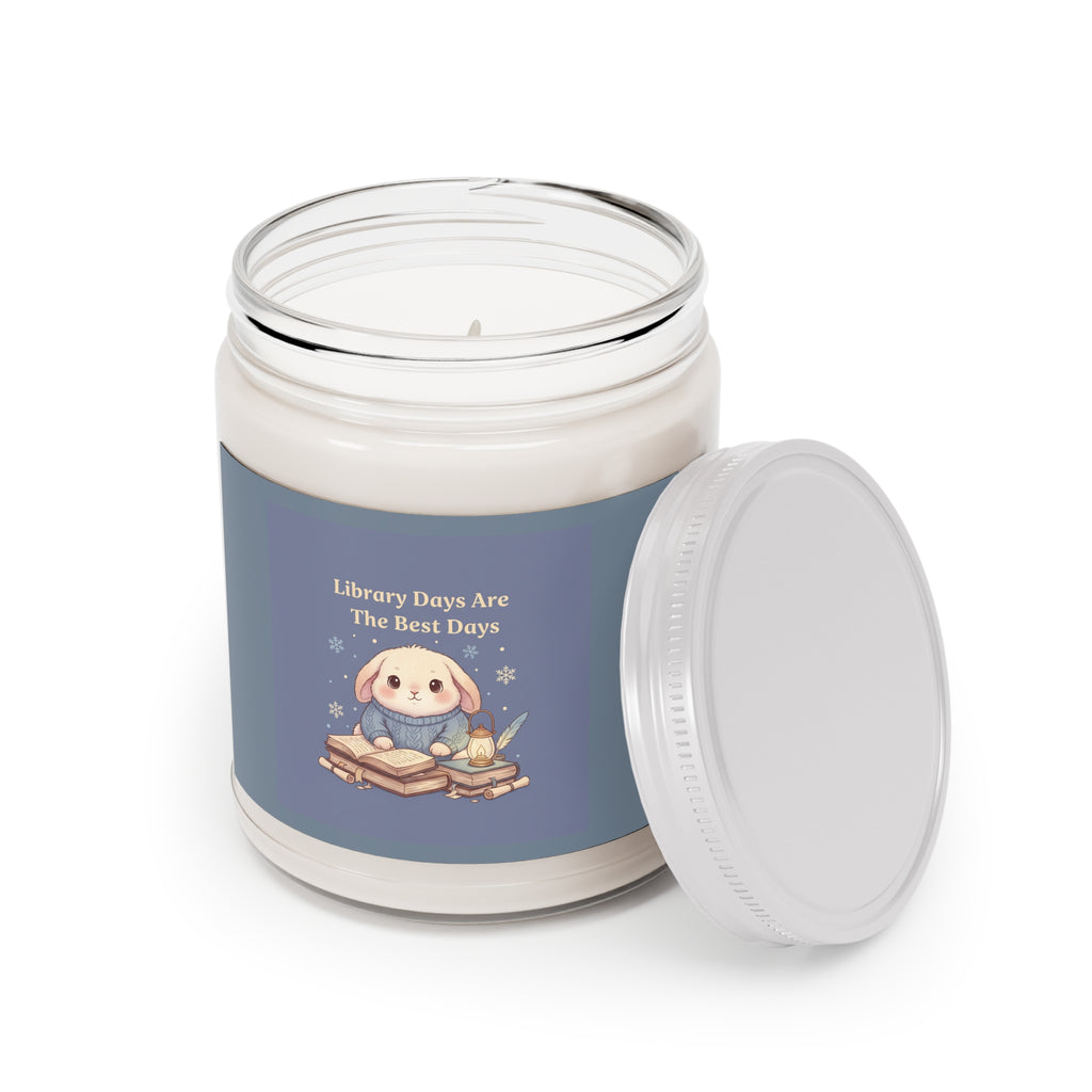 Bunny Scented Candle – Library Days Are the Best Days