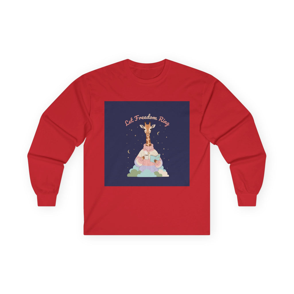 Giraffe Long Sleeve Tee – Let Freedom Ring