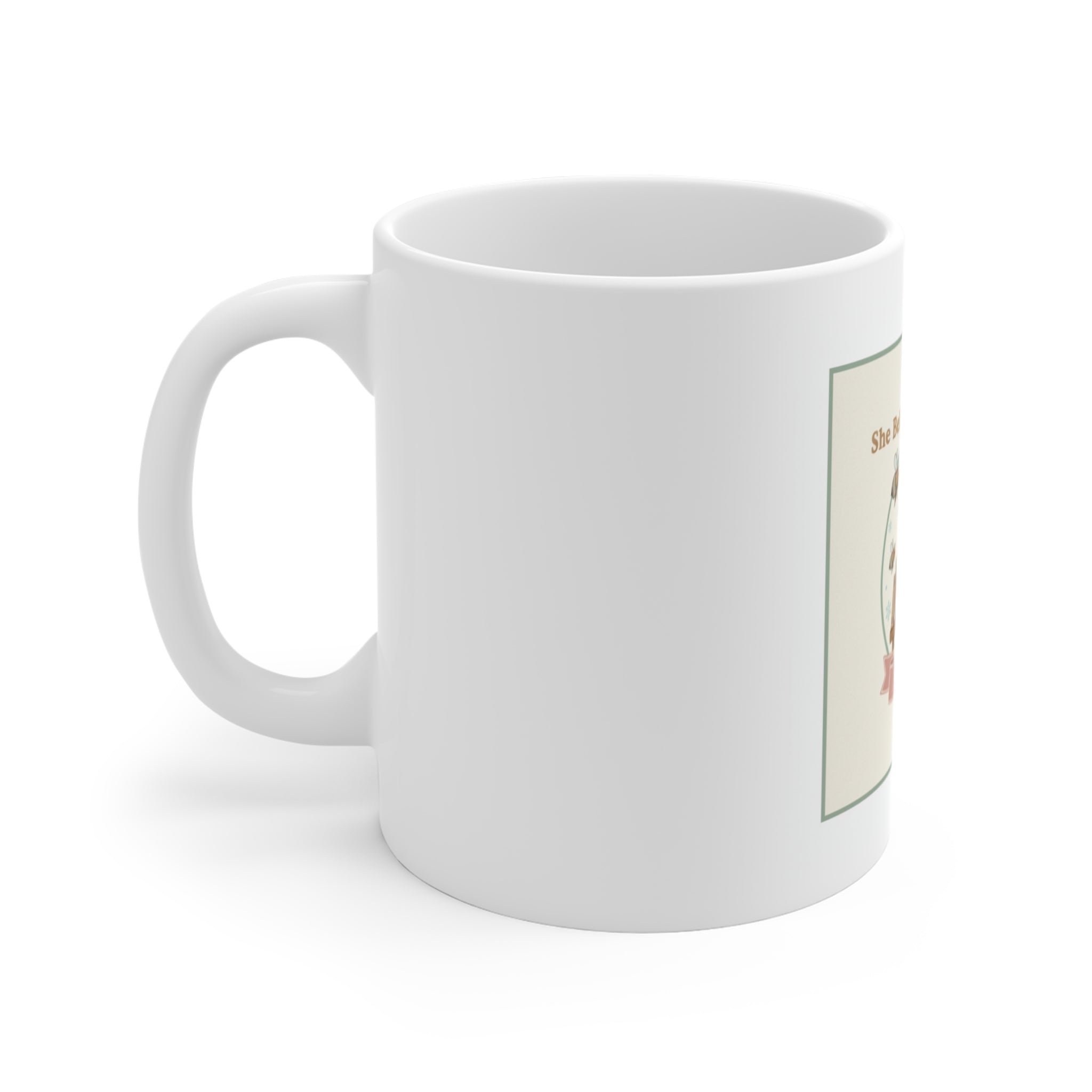 She Believed She Could Bees Mug 11oz
