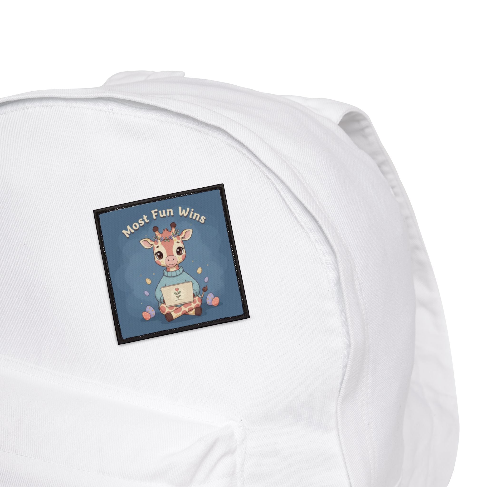 Giraffe Iron-On Patch – Most Fun Wins