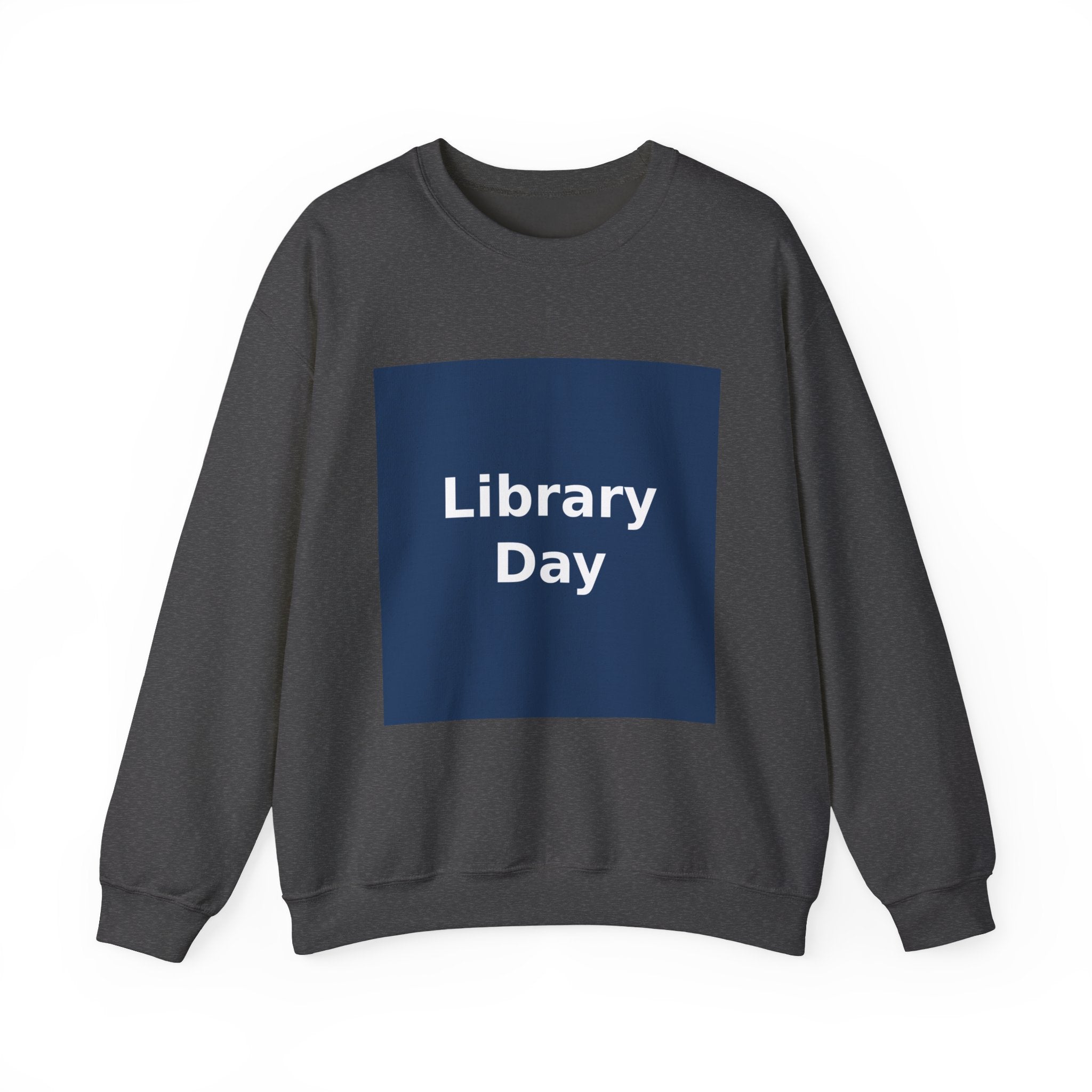"Library Day" Black Cat Crewneck | College Girl Gift | Fashion | KayKay Classics
