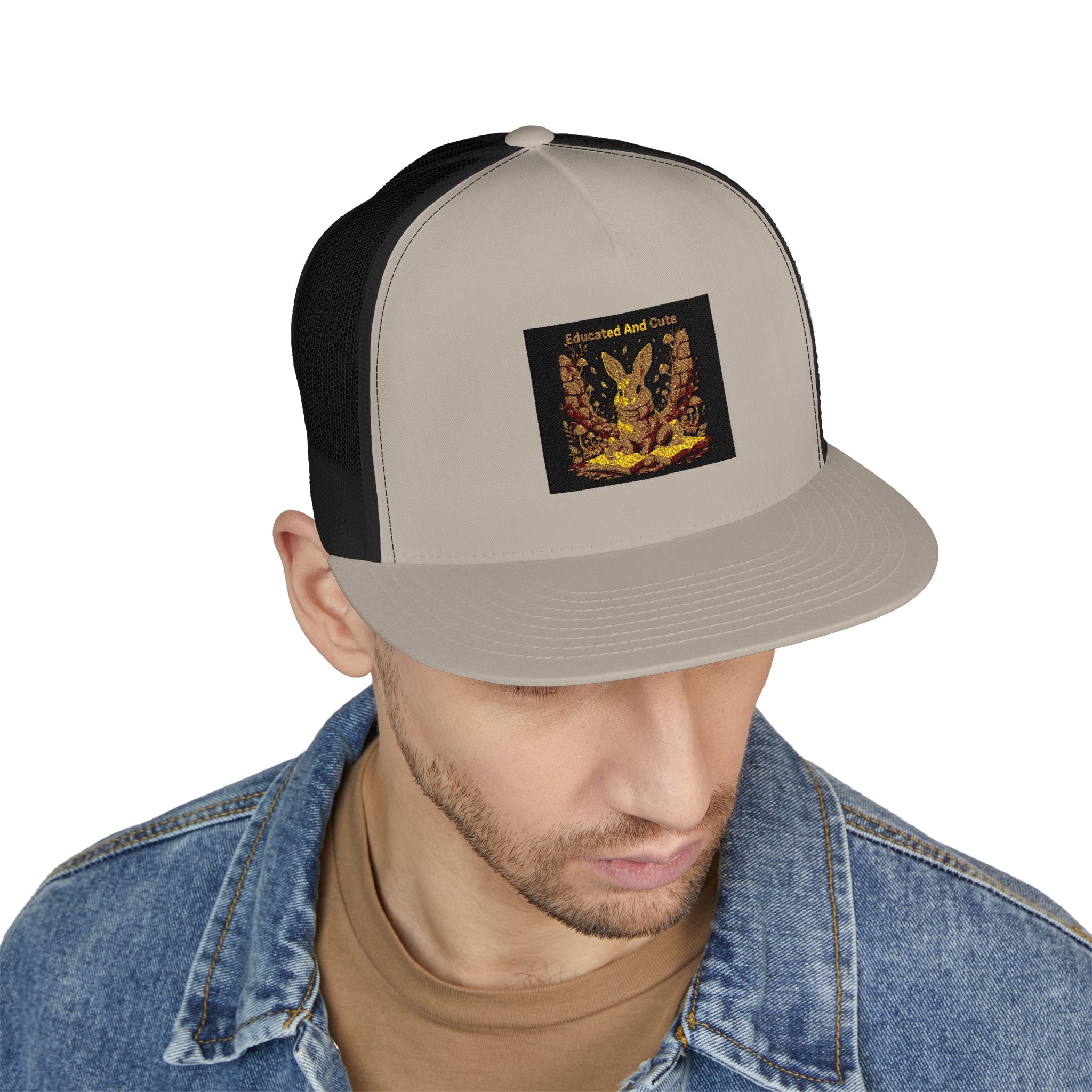 Bear Trucker Cap – Educated and Cute
