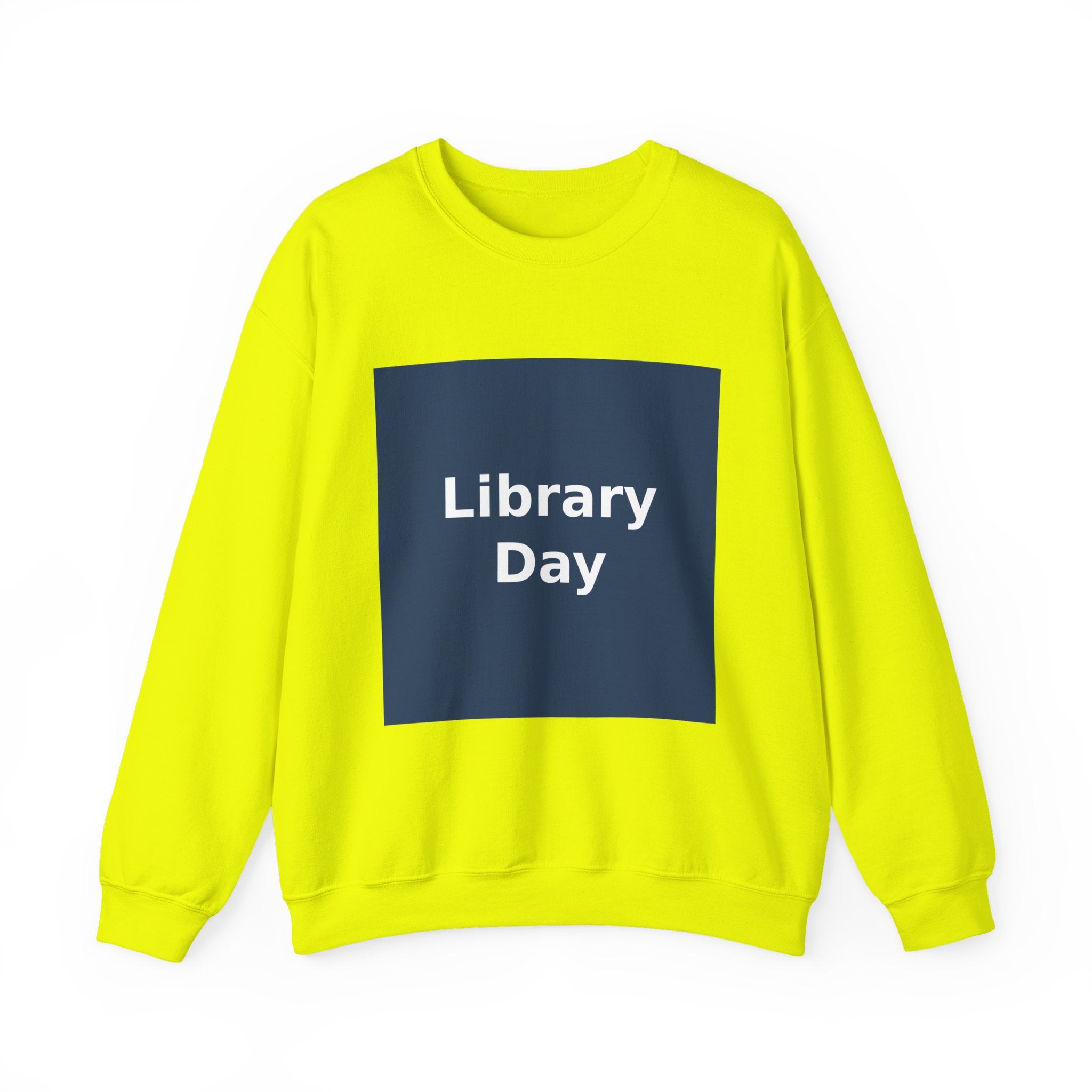 "Library Day" Black Cat Crewneck | College Girl Gift | Fashion | KayKay Classics