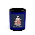 Rabbit Black Mug 11oz – Success Looks Good on You