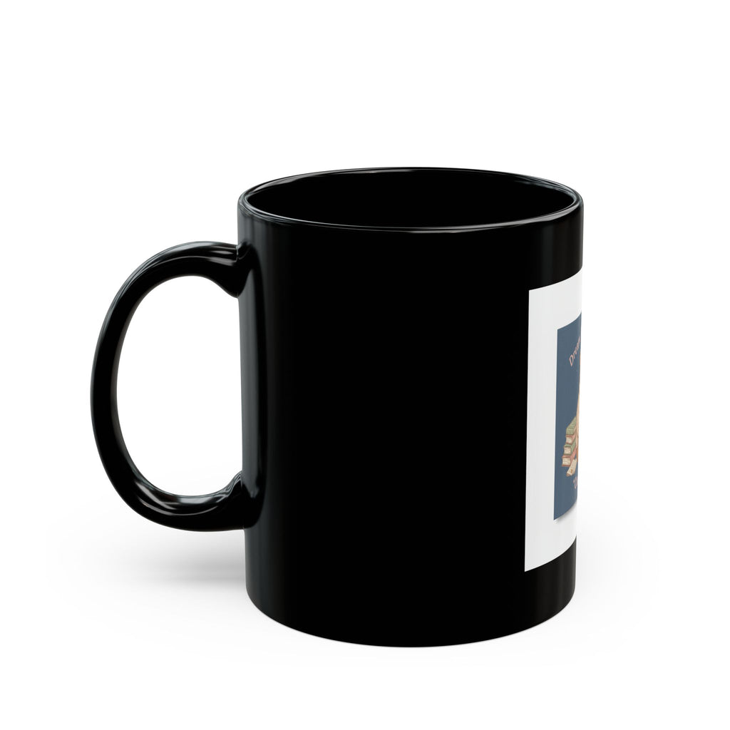 Bear Black Mug 11oz – Dream Big Study Hard