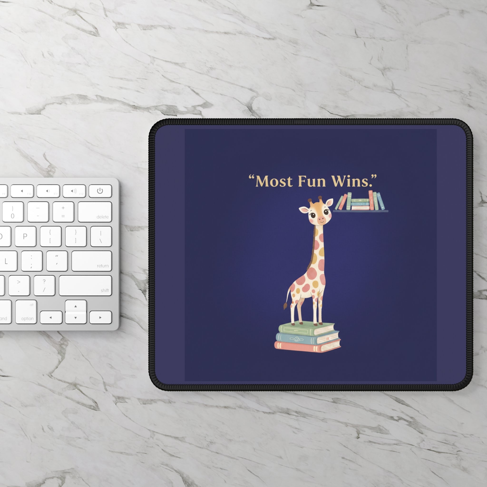 Giraffe Mouse Pad – Most Fun Wins