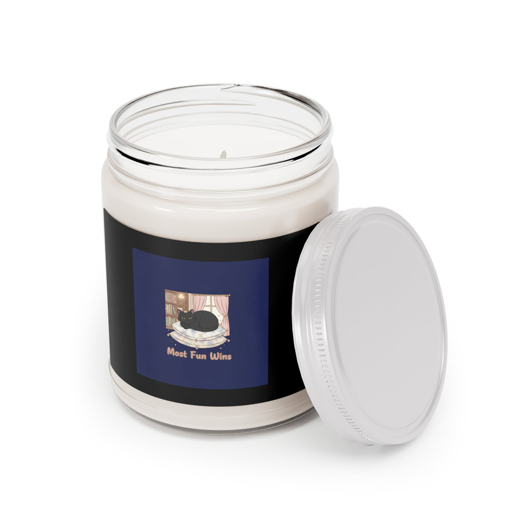 Black Cat Scented Candle – Most Fun Wins