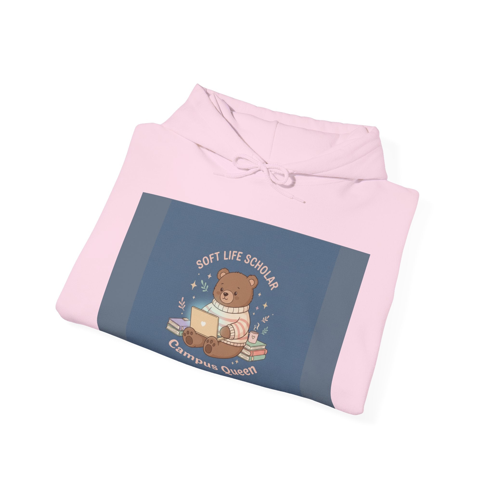 Bear Hoodie – Soft Life Scholar Campus Queen