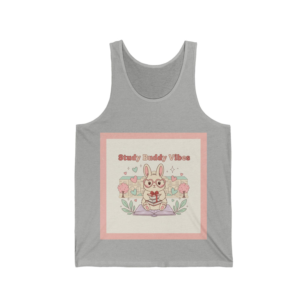 Study Buddy Vibes Rabbit Tank Top