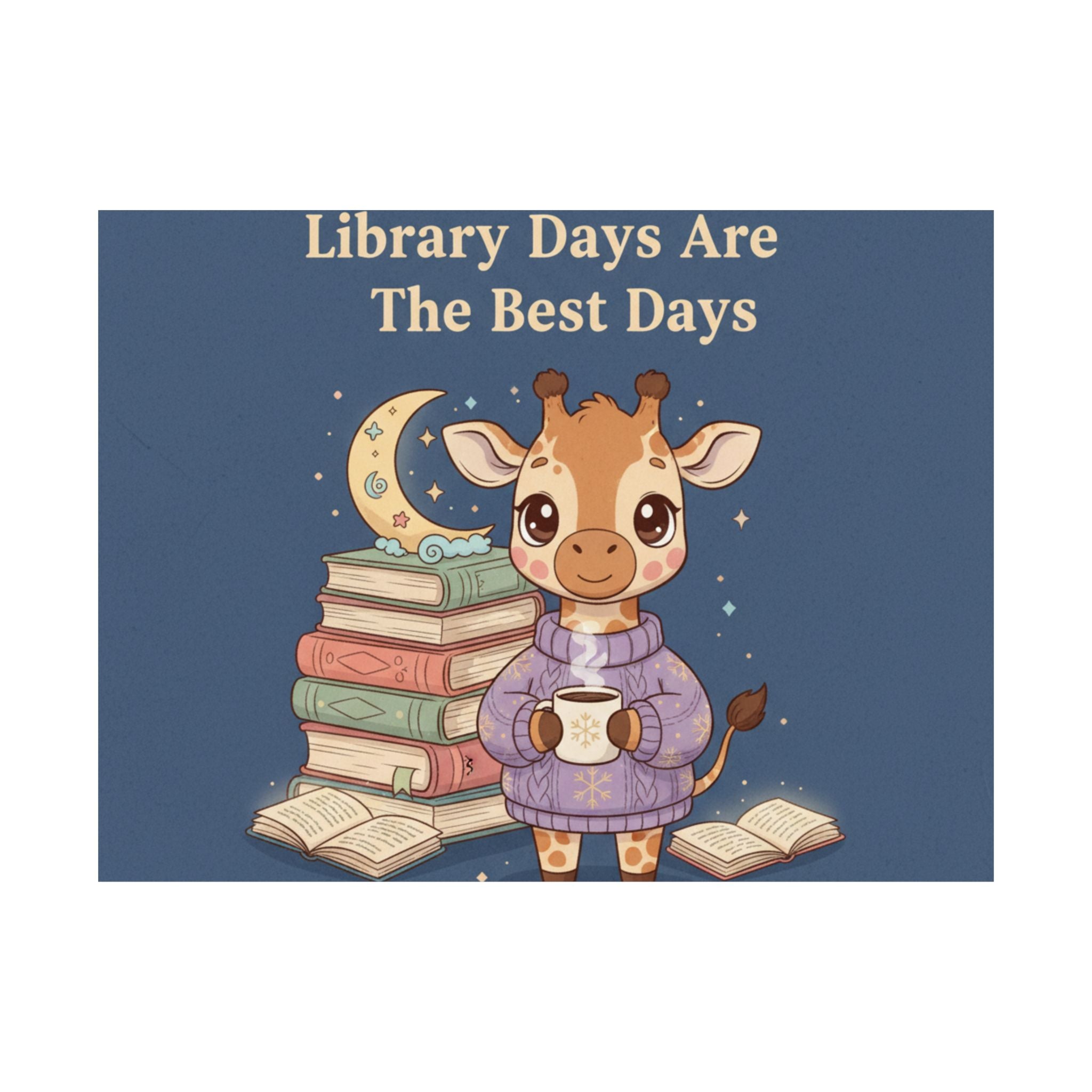 library days are the best days Poster