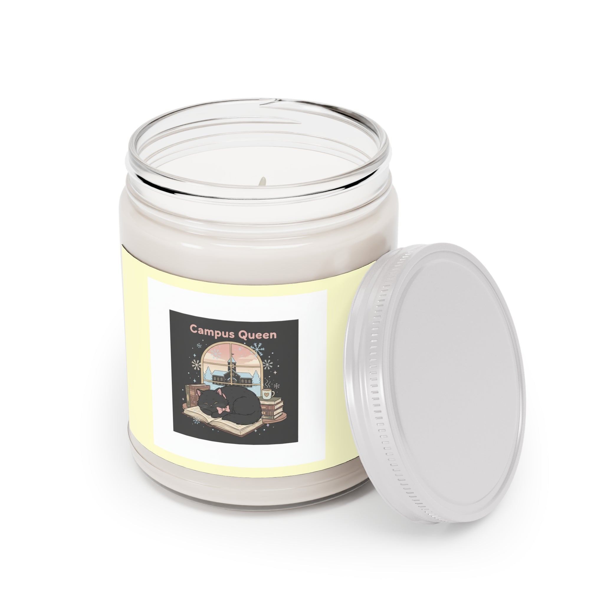 Black Cat Scented Candle – Campus Queen