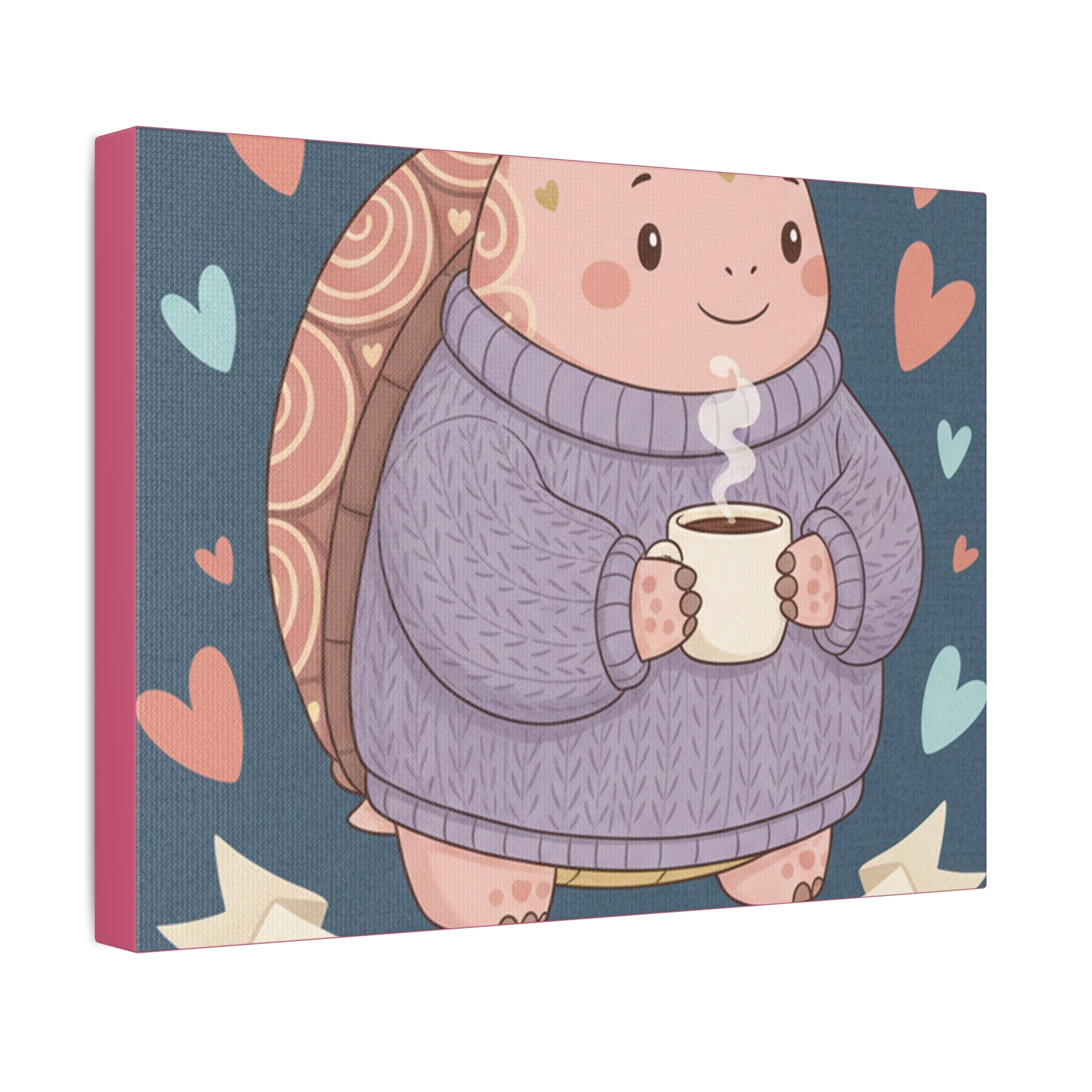 Turtle Canvas Print – She Believed She Could