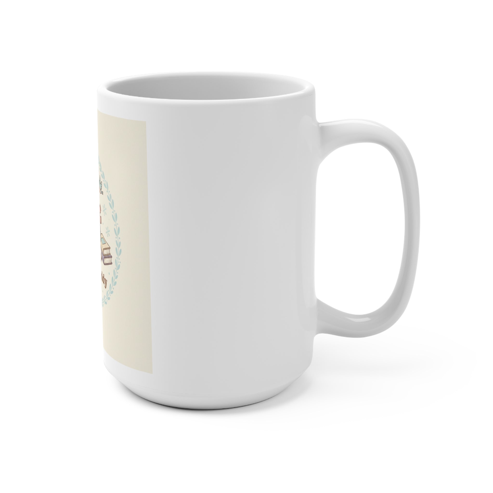 Study Buddy Vibes Hedgehog Mug 15oz