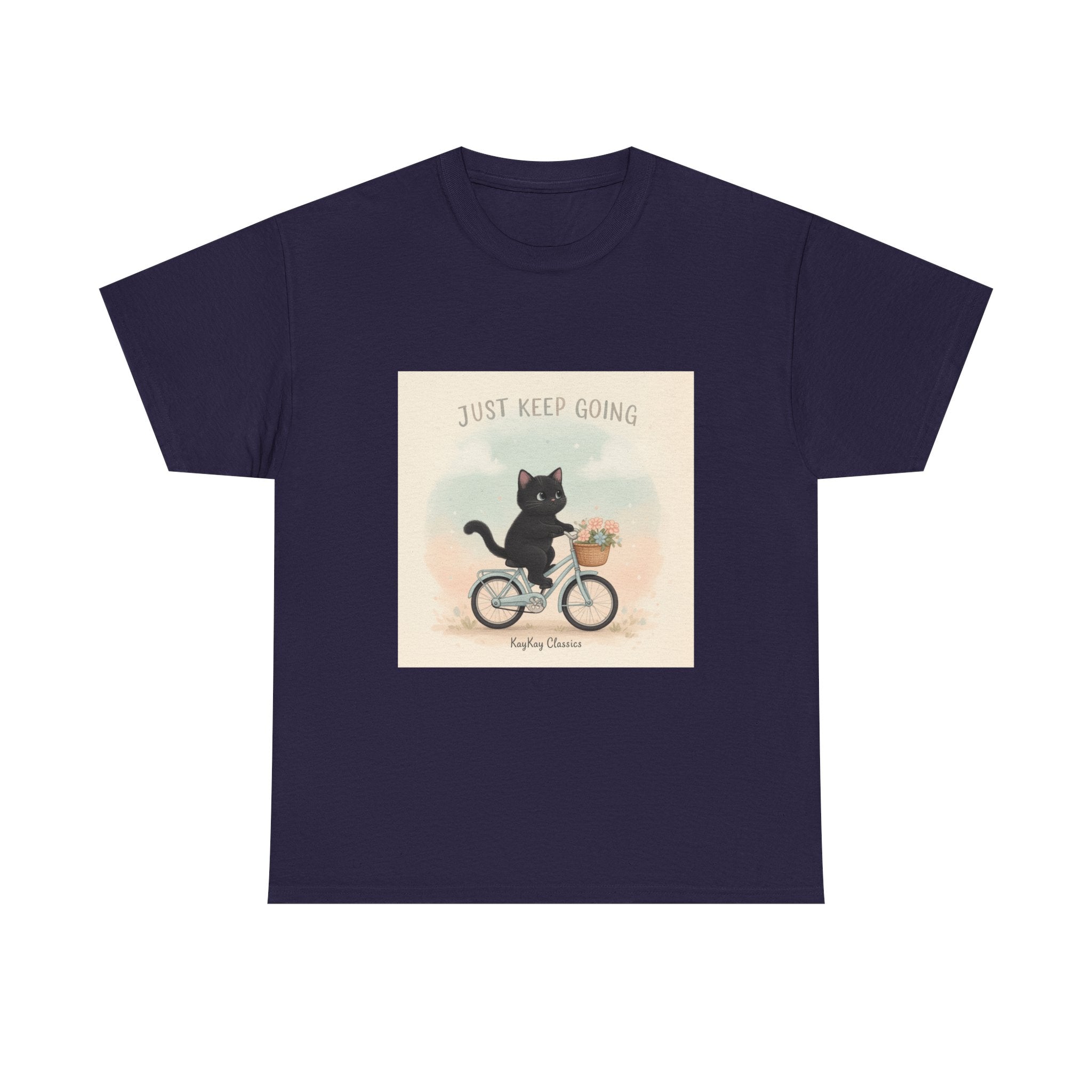 "Design" Black Cat Kids Tee | College Girl Gift | Fashion | KayKay Classics