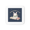 Rabbit Cork Coaster – Be Gentle With Yourself