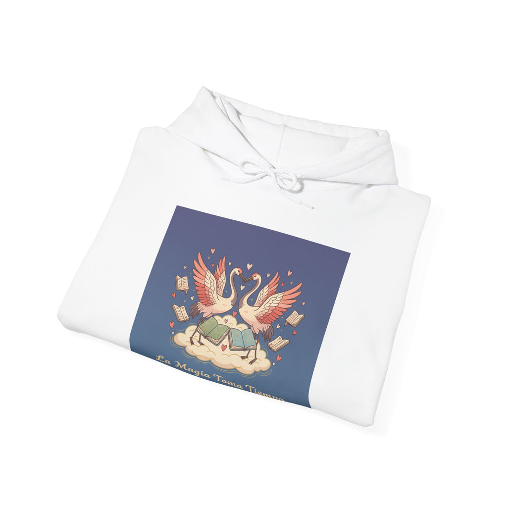 La Magia Toma Tiempo Flamingo Hoodie